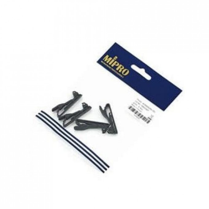 Металлическая клипса-прищепка для петличного микрофона MU-55, чёрного цвета MIPRO 4CP0005