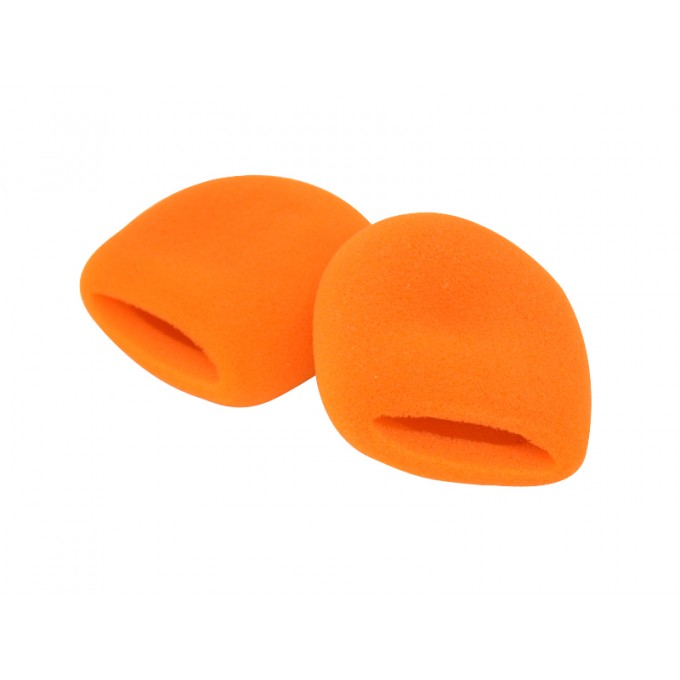 Поролоновая ветрозащита для ручных радиомикрофонов серии MH-, 2 шт., оранжевого цвета MIPRO 4CSW217